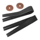 thumbnail image 3 of Correas De Mano Para Platillos, Cómodas, Para Eventos Musicales, Conciertos, Cumplea?os, Negras Con Almohadillas., 3 of 5
