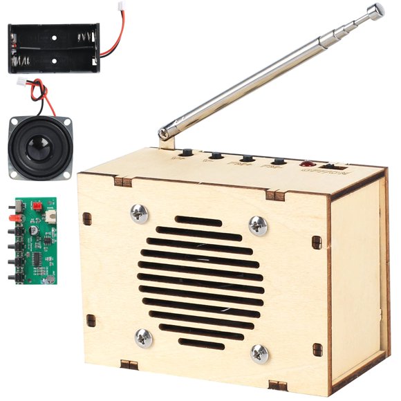 Kit científico CYOEST Construye tu propia radio FM para niños de 8 a 12 años
