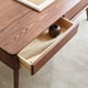 thumbnail image 2 of Elevating Center Table Low Table 100% Solid Oak Wood Top Plate Desk Coffee Table Width 120 x Depth 65 x Height 45 cm Study Desk Work From Home Easy To Assemble Walnut Color Wood With Storage Shelf, 2 of 3