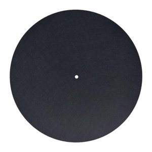 Bothyi - Alfombrilla Para Plato Giratorio, Alfombrilla Para Fonógrafo De 12 Pulgadas, Alfombrilla Para Tocadiscos, Tocadiscos, Color Negro
