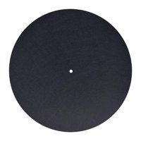 Bothyi - Alfombrilla Para Plato Giratorio, Alfombrilla Para Fonógrafo De 12 Pulgadas, Alfombrilla Para Tocadiscos, Tocadiscos, Color Negro