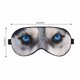 thumbnail image 3 of Antifaz para dormir VNWOALU Husky con diseño de lobo azul y correa ajustable, 3 of 6
