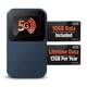 thumbnail image 1 of Hotspot WiFi portátil SIMO Solis Edge 5G con 12 GB de vida útil, 1 of 8