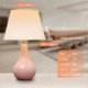 thumbnail image 5 of LÁMPARA Popity home Pack de 2, rosa, cerámica, 48 cm, 110 V, 5 of 8