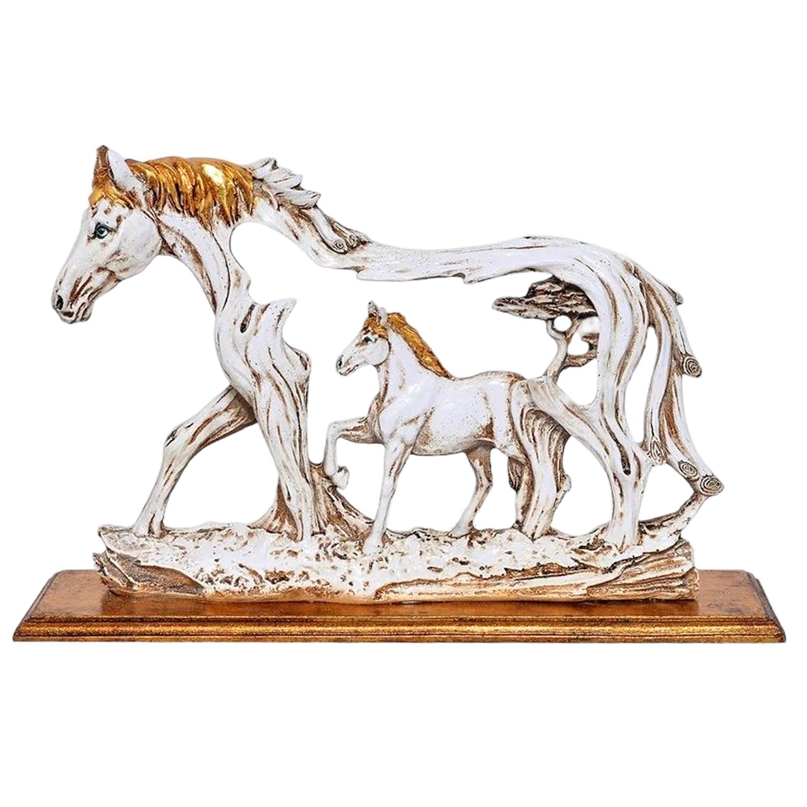 Bothyi - Estatua De Caballo De Pie Moderna, Escultura Artística, Decoraciones De Mesa Para El Hogar, Ilustraciones