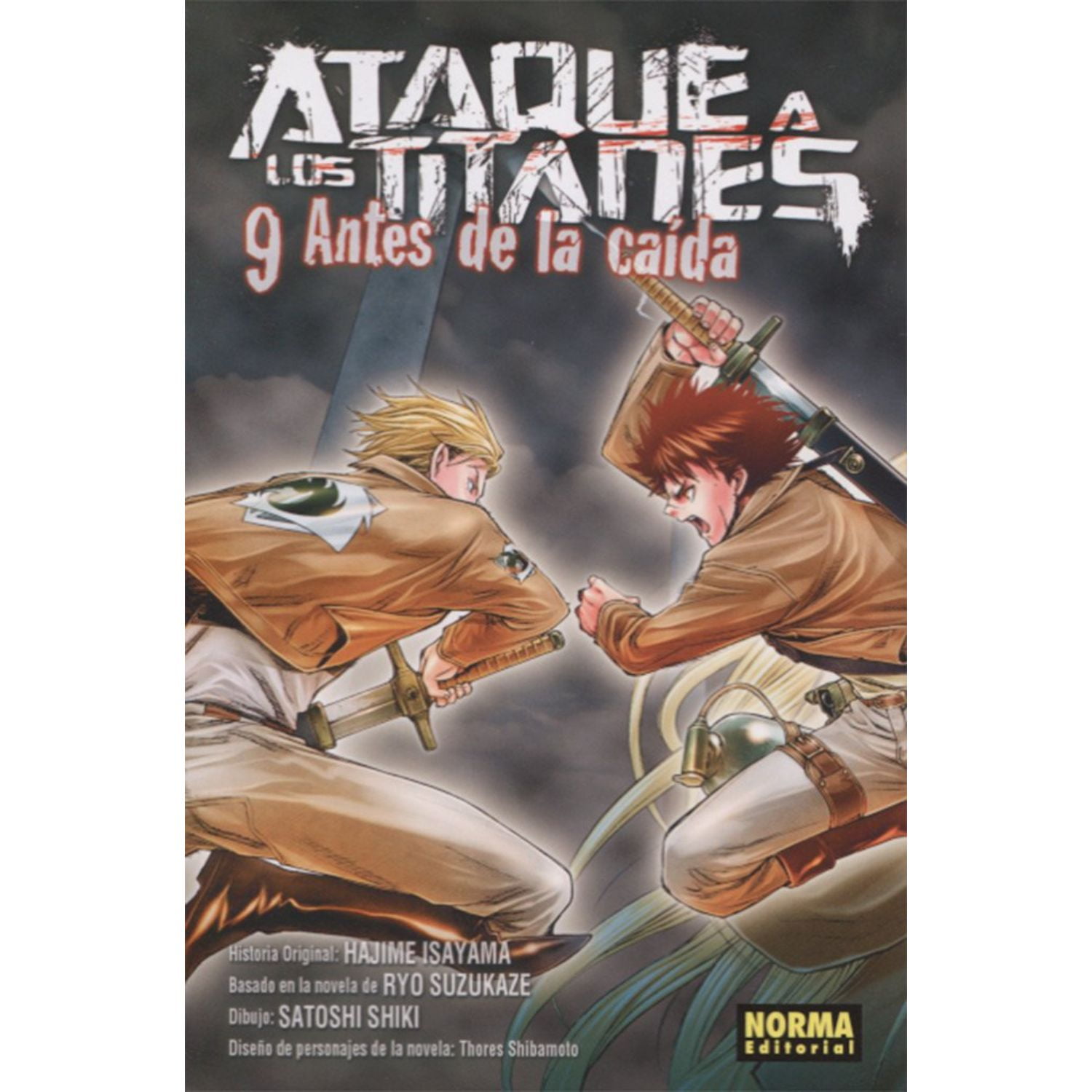 Editorial Norma - Comic Ataque A Los Titanes 9 Antes De La Caida