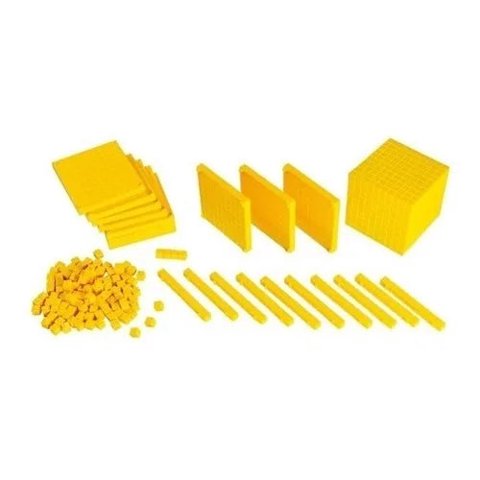 La Princesita - Bloque Multibase 121 Piezas Amarillos