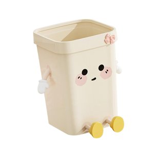 Bothyi - Bote De Basura Bote De Basura Simple Cesto De Basura De Cocina Para Baño Oficina Garaje S Sentado