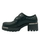 thumbnail image 3 of Botin para mujer color Negro, doble correa, bajo el tobillo, 3 of 5