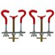 thumbnail image 3 of Madera Kendama Pintura Blanca Grietas Juguetes-+Grieta Madera Juegos Pintura Kendama Ni?os De Juguete Bola Verde Y Rojo, 3 of 4