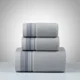 thumbnail image 3 of Toallones De Baño Teng Fei 70 Cm, Set De 3 Unidades Gris Con Ralla Lisa, 3 of 3