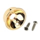 thumbnail image 3 of Placa Jack Electrosocket Estilo T Pulido 3 Colores Con Tornillos Piezas Dorado, 3 of 5