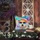 thumbnail image 3 of Almohada Decorativa Bichon Frise 14x14 Cm, 3 of 6