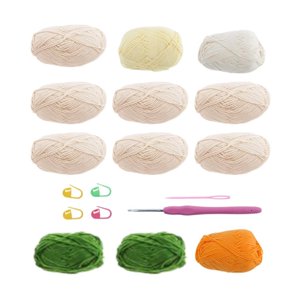 Bothyi - Kit De Crochet Para Hacer Una Manta De Ramo De Decoración Diy Para Principiantes Y Entusiastas De Los Regalos