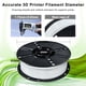 thumbnail image 3 of Filamento para impresora 3D iBoss PLA+ de 1,75 mm, 1 kg, color blanco mármol, 3 of 8
