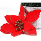 thumbnail image 2 of 10 Flores Navideñas Con Clip 14cm Para Árbol De Navidad, 2 of 3