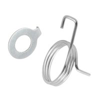 Magideal - Indicador De Resorte Kit Para Freno Trasero Kit De Tambor Trasero Indicador Placa Accesorios Metal Duradero Adecuado Para Modelos Atv Reemplazo De