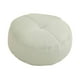 thumbnail image 2 of Cojín de suelo redondo para asiento, cojín de meditación pequeño de primera calidad, almohada de suelo para meditación para yoga, sofá, cama, dormitor Blanco, 2 of 5