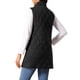 thumbnail image 3 of INSPIRE CHIC Chaleco Largo Acolchado para Mujer con Cuello Alto Sin Mangas Chaquetas Ligeras Chaleco Acolchado Abrigo Cálido M Negro, 3 of 6