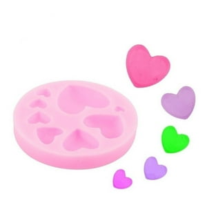 Genérico - Molde De Silicona Molde Corazon Molde Fondant Corazones