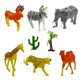 thumbnail image 5 of 6pcs Plástico Animales Salvajes Modelo De Juguete Ni?os Juguetes Educativos Regalos, 5 of 5