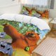 thumbnail image 1 of Grizzy And The Lemmings 3-Piece Bedding Set Soft Warm And Comfortable Soft Bed Set for Bedroom, 1 of 5