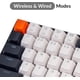 thumbnail image 3 of Teclado mecánico Keychron K2 de 84 teclas, inalámbrico Bluetooth, 3 of 7