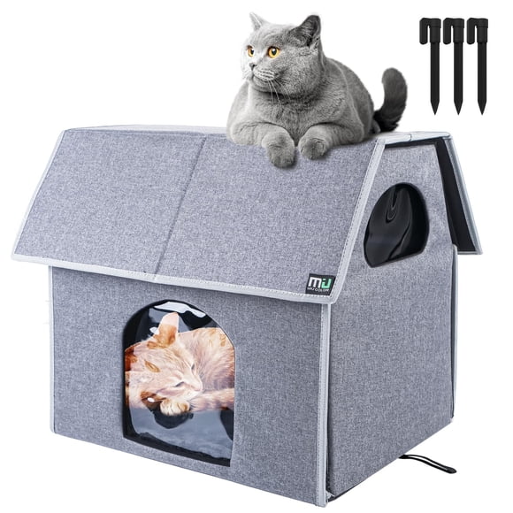 Cat House Exterior interior Resistente A La Intemperie Para Gatos