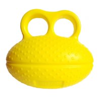 Magideal - Ejercitador De Dedos Pu Para Fortalecer Manos, Dedos Y Muñecas. Pelota De Ejercicios De Agarre. Amarillo