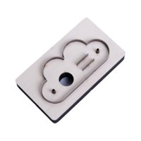 Magideal - Troquel De Corte Para Artesanía De Cuero, Troquel De Corte De Madera Para Cuero, Herramientas De Corte Con Forma De Corazón, Bricolaje, Manualidades,