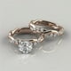 thumbnail image 3 of 2pcs Elegant 18K Gold Plated White Zircon Finger Ring Set for Women - Perfect for Engagement, Wedding, Party, and Holiday Gift, 3 of 4