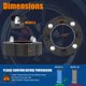 thumbnail image 3 of Espaciadores de Rueda GAsupply 50 mm 4×137 12×1.5 110 mm 4 piezas, 3 of 6