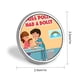 thumbnail image 2 of Insignia de Botón Redondo Desmarcar Miss Polly Had A Doly 2.8 cm, 2 of 6