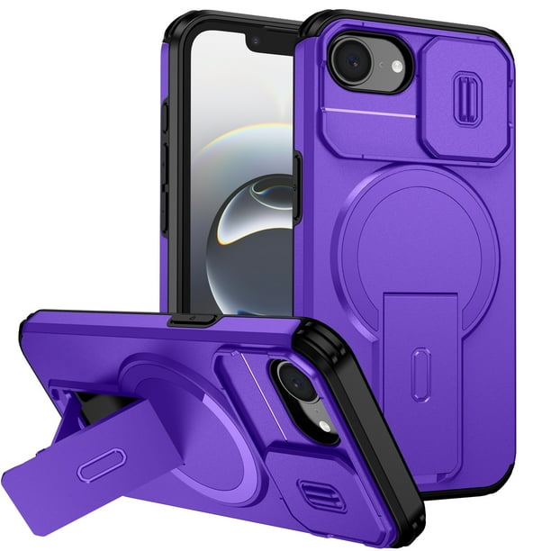 Funda FOXDOCK para iPhone 16e – Magnética Antigolpes con Soporte y Protección Doble