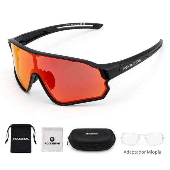 Lentes Gafas De Sol Polarizados Deportivos Ciclismo Running