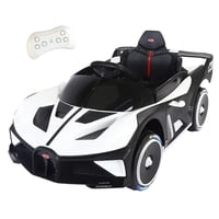 Mundo Online - Auto Electrico Deportivo Con Control Remoto, Luces Y Sonido Blanco