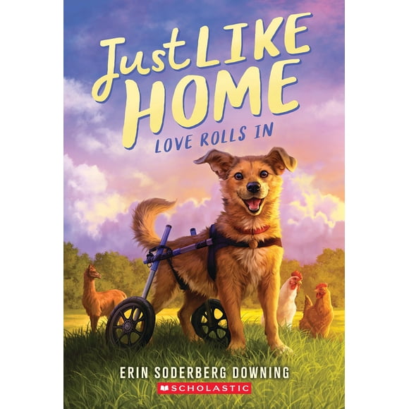 El libro Scholastic Love llega (como en casa, libro uno)