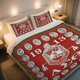thumbnail image 1 of Delta Sigma Theta Legacy Duvet Cover Set Independence Day Valentine's Day, 1 of 1