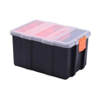 Magideal - Caja De Almacenamiento De Hardware, Caja De Piezas De Herramientas Pequeñas, Ahorro De Espacio, Caja De Piezas De Montaje Universal Versátil Y Creativ