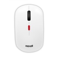 Mouse Inalámbrico Maxell 1200 Dpi Mowl-100 Blanco