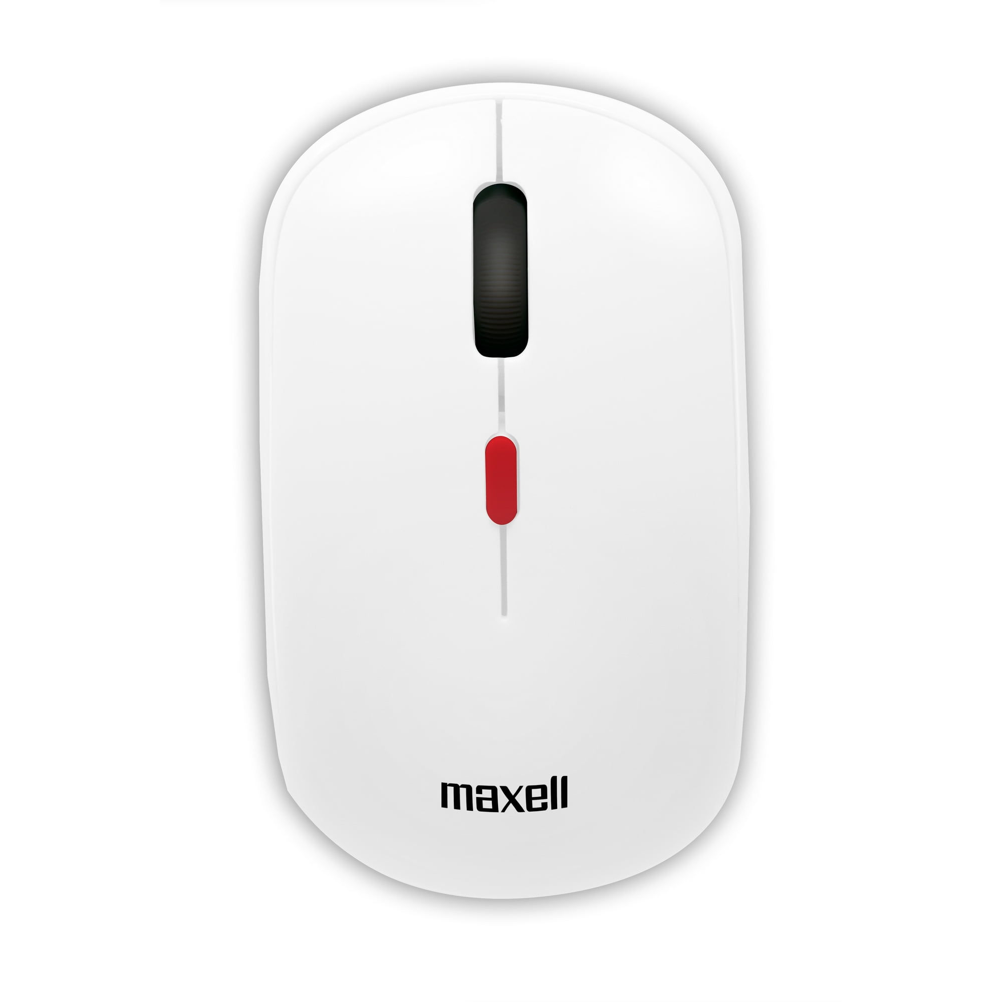 Mouse Inalámbrico Maxell 1200 Dpi Mowl-100 Blanco