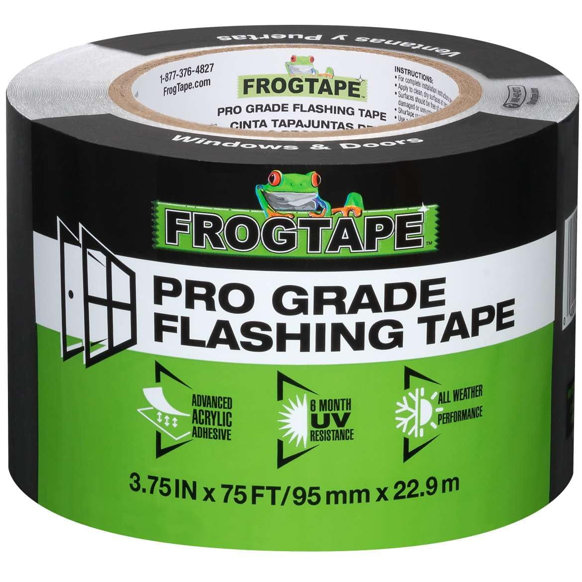 Cinta Adhesiva Frogtape Pro Grade Para Ventanas Y Puertas De 75 Pies
