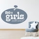 thumbnail image 2 of Decomural No Girls Allowed Boys Bedroom WS-17053, 2 of 2