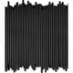 thumbnail image 1 of XmhyTop 1000 Unidades Popotes de Plástico Negro, 6 mm de Diámetro, 21 cm de Altura, Straws para Bebidas Desechables y Resistentes, Ideal para Eventos, Restaurantes y Uso Doméstico, 1 of 5