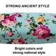 thumbnail image 3 of Estuche para gafas de tela con diseño floral, bonito estuche para gafas de tela de algodón con diseño floral., 3 of 5