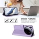 thumbnail image 4 of Xiaomi 15 Ultra Funda Billetera con Ranuras para Tarjetas, Lila Claro, 4 of 6