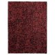 thumbnail image 1 of Alfombra Shaggy Bicolor 150x200 Red Black, 1 of 5