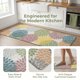 thumbnail image 2 of REGALWOVEN Alfombrillas de Cocina Antifatiga para Suelo, Alfombra de Cocina Ergonómica Acolchada, Impermeable Antideslizante PVC Alfombrilla Multicolor 47" x 17", 2 of 5