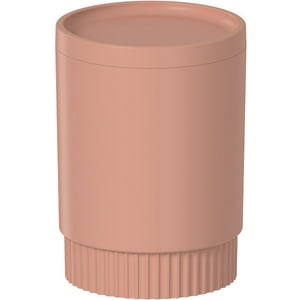 Ou - Porta Algodón/Porta Cepillo Dorica Naranja