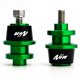 thumbnail image 1 of Spools de brazo oscilante ZYAKOMO Ninja 500 650 ZX6R ZX10R Verde, 1 of 7